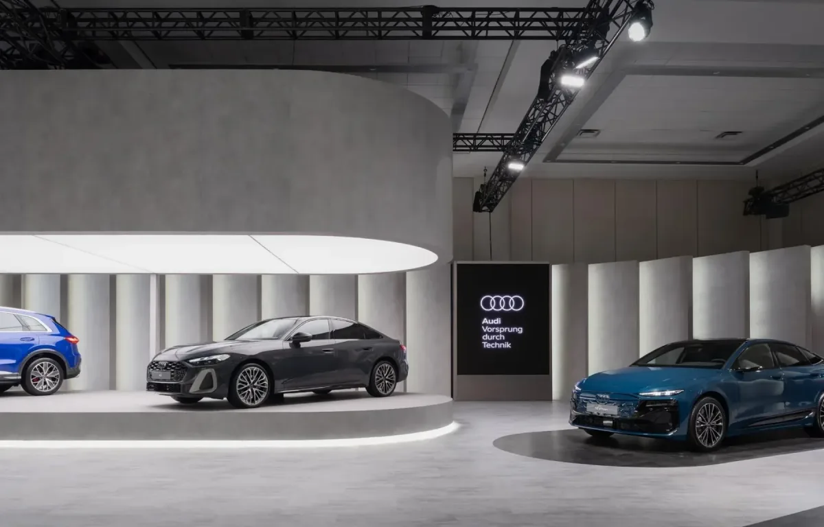 Audi Haus installation at the Canadian International AutoShow