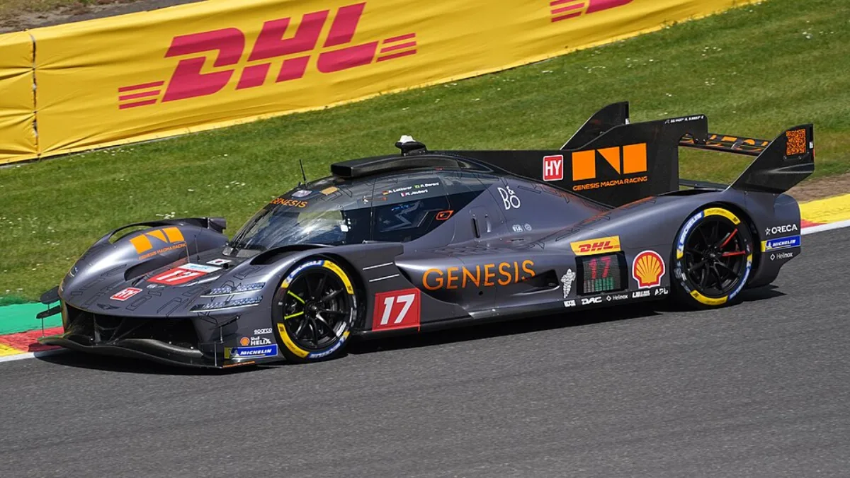 Genesis GMR-001 Hypercar on track